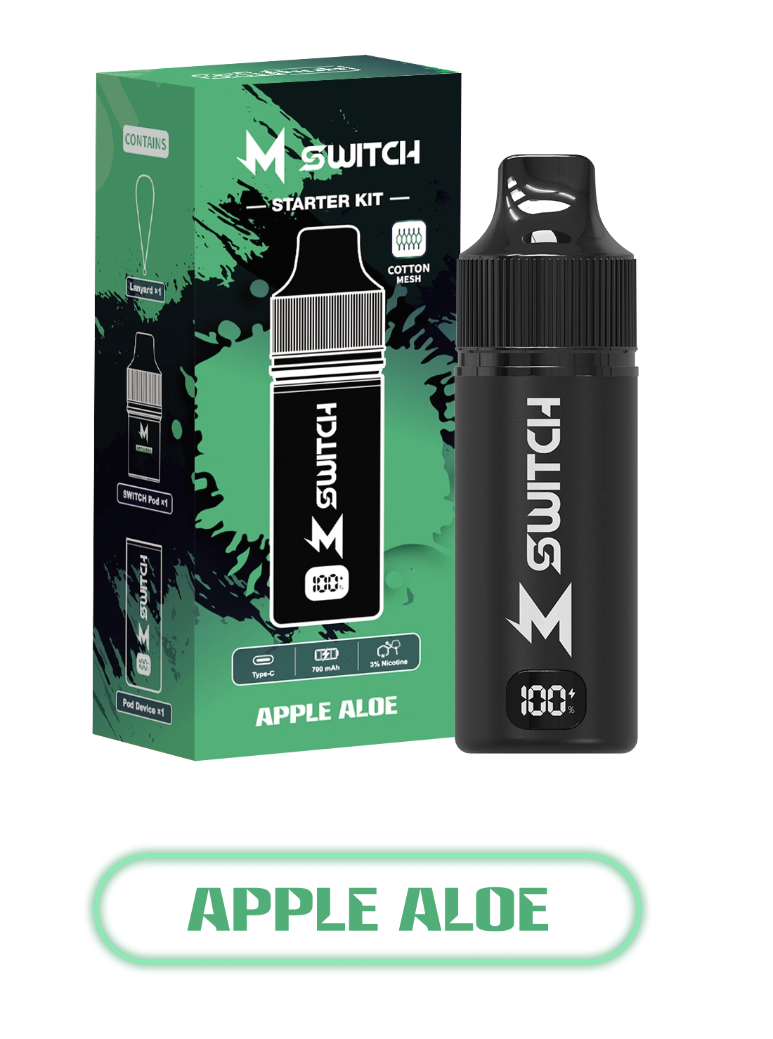 apple aloe flavor vape